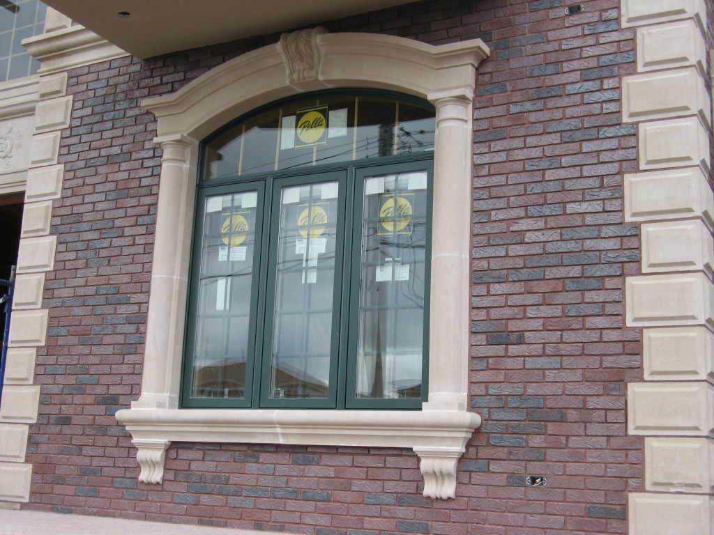 Cast stone window surrounds « Architectural Stone, LLC